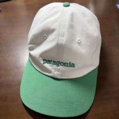 Patagonia キャップ ホワイト グリーン