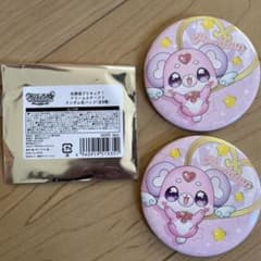 名探偵プリキュア!ドリームステージ♪ランダム缶バッジ ポチタン2個