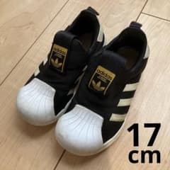 【お値下げ】adidas アディダス キッズ スニーカー スリッポン 17cmのサムネイル