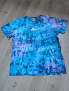 MY DANCE タイダイ柄 半袖Tシャツ ブルー系 Mのサムネイル