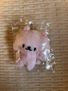 ピンクの動物 ぬいぐるみ マスコット キーホルダーのサムネイル