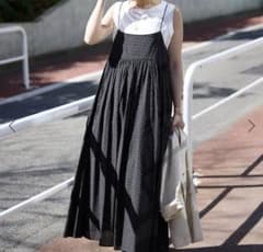 SLOBE IENA エアリーギャザーキャミワンピースセット キャミワンピース