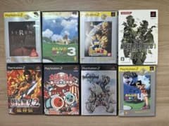 PS2 ソフト 8本セット まとめ売りのサムネイル