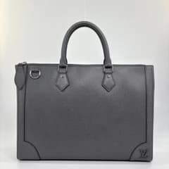 Новая/неиспользованная деловая сумка Louis Vuitton Taiga Slim для мужчин, серая