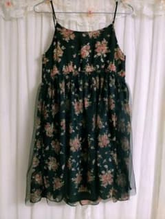 【タグなし未使用】ディップドロップス 花柄ワンピースのサムネイル