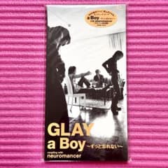 純正フィルム付】GLAY a boy ずっと忘れない 8cmシングル CD - メルカリ