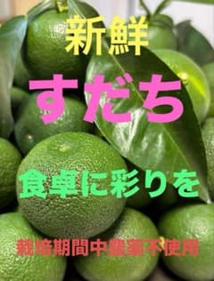 新鮮　特選　すだち 850gのサムネイル