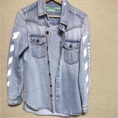 off-white   デニム  シャツのサムネイル