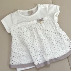 petit main レースシャツ t シャツのサムネイル