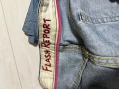 FLASH REPORT デニムパンツ ライトブルーのサムネイル