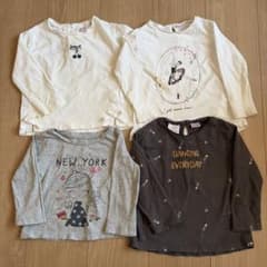 ZARA GAP 長袖カットソー ４枚セットのサムネイル