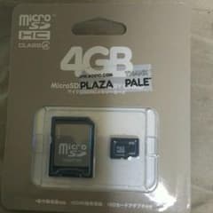 マイクロSDカード４ギガのサムネイル