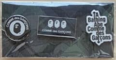 A BATHING APE COMME des GARCONS Pin Badge Set