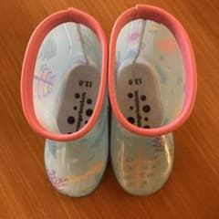 長靴　水色　キッズのサムネイル