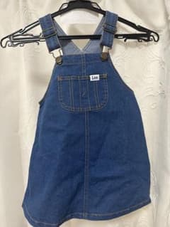 Lee petit main デニムジャンパースカート　未使用のサムネイル