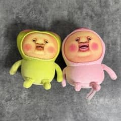 코비토지칸 부루부루마스코트 2장 세트 카쿠레모모지리 스모모노우치