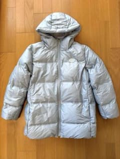 新品　ポンポネットジュニア　ダウンコート　160cm L 水色　72%off