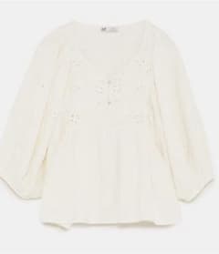 ZARA ZARAtrf ブラウス Whiteのサムネイル