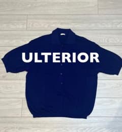 ◎美品◎ULTERIOR ポロシャツ サイズ5 ネイビー 美品 - メルカリ