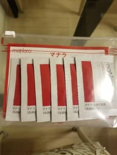 マナラ　生練り洗顔　6包のサムネイル