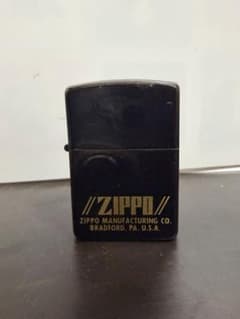 Zippo オイルライター ブラックのサムネイル