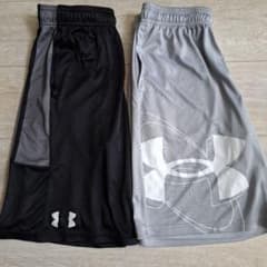 Under Armour ハーフパンツ 2枚セット YLG　150のサムネイル