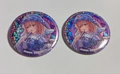 東方Project 西行寺幽々子 缶バッジ 2個セットのサムネイル