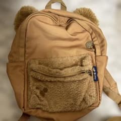 Duffy Backpack, Boa Lining, Beige, Disney