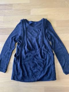 専用【美品】AS KNOW AS黒ニットのサムネイル