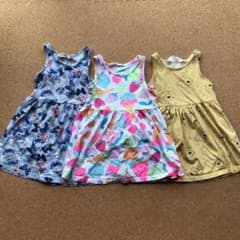 H&M ワンピース 3枚組　90cmのサムネイル