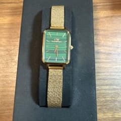 Daniel Wellington スクエア 腕時計 ゴールド グリーンのサムネイル
