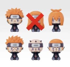 NARUTOナルト一番くじ G賞 ちょこのっこフィギュア 5個 ペイン