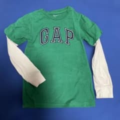 GAP グリーン 長袖カットソー 140のサムネイル