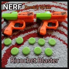 NERF ナーフ ゾンビストライク Ricochet 2丁　弾9個のサムネイル