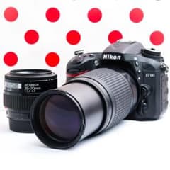 Nikon ニコン D7100❤ダブルレンズ❤スマホ転送❤初心者セット＆高速