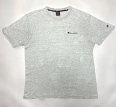 Champion チャンピオン Tシャツ ライトグレー 刺繍ロゴ Lサイズ相当のサムネイル
