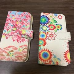 沖縄 手帳型スマホケース2個 未使用のサムネイル