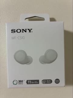 SONY ソニー ワイヤレス イヤホン WFC510 WZ ホワイト系 - メルカリ
