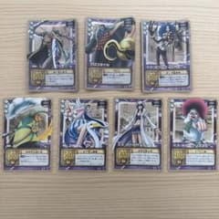 旧ワンピース カードゲーム バロックワークス 7枚セットのサムネイル