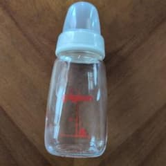 Pigeon 哺乳瓶 ガラス製 120ml KG-120　＊乳首なし＊のサムネイル