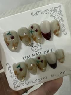 TIM NAIL ART ネイルチップ マーブルデザインのサムネイル