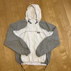【美品】XLARGE ナイロンジャケット ホワイト グレーのサムネイル