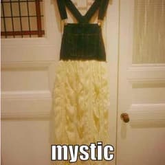 mystic チュールデニムサロペスカート新品タグ付きのサムネイル