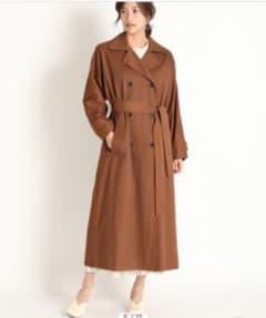 トレンチコート　ベージュ　ミラオーウェン　新品　再値下げのサムネイル