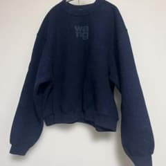 alexanderwang ネイビー オーバーサイズ スウェット S