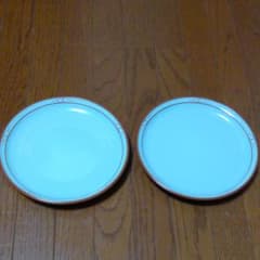 ボルダーリッジ　ノリタケ　ストーンウェア　21㎝　二枚　中古のサムネイル