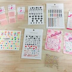 ネイルアートシール♡詰め合わせのサムネイル
