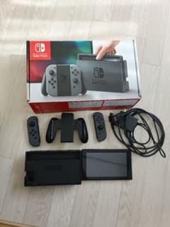 ジャンク品 Nintendo Switch 本体 グレー - メルカリ
