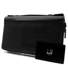 美品】ダンヒル シャーシ オーガナイザー 長財布 ダブルジップ