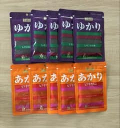 三島食品 ゆかり 5袋 あかり 5袋 計10袋セット ふりかけ まぜごはんの素のサムネイル